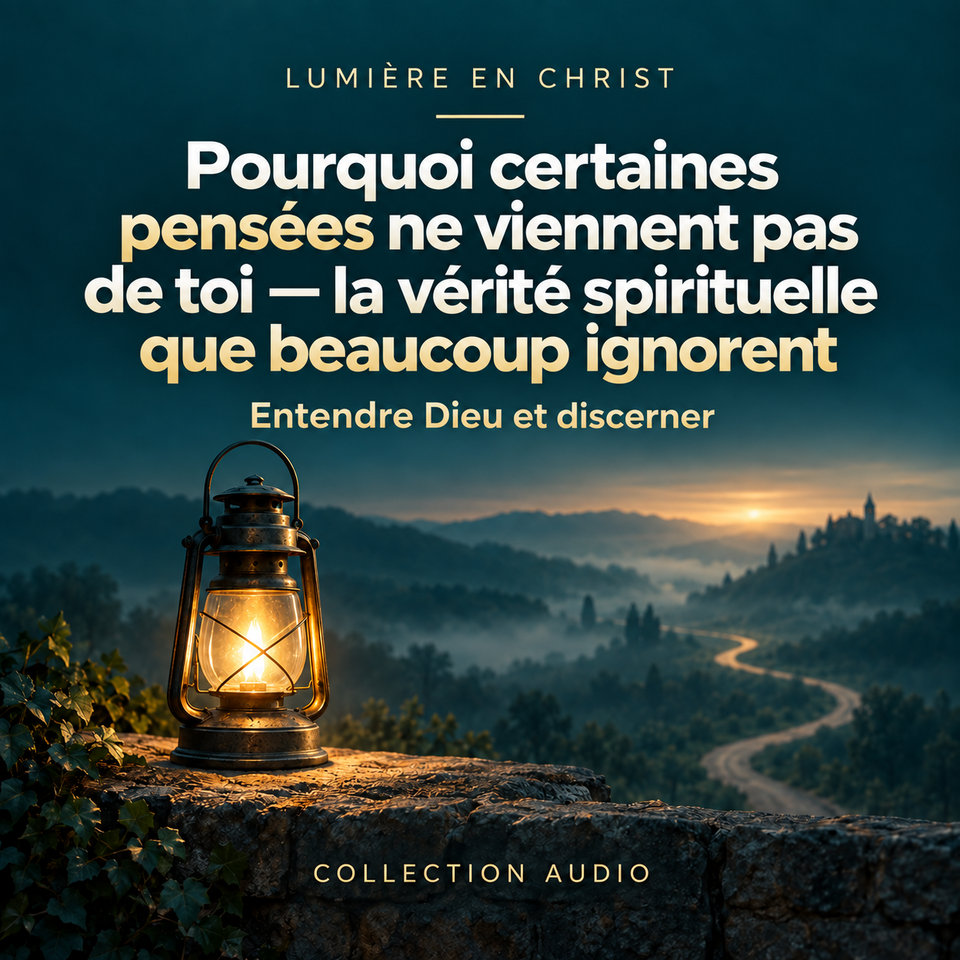 Pourquoi certaines pensées ne viennent pas de toi — la vérité spirituelle que beaucoup ignorent