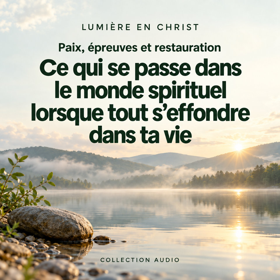 Ce qui se passe dans le monde spirituel lorsque tout s’effondre dans ta vie