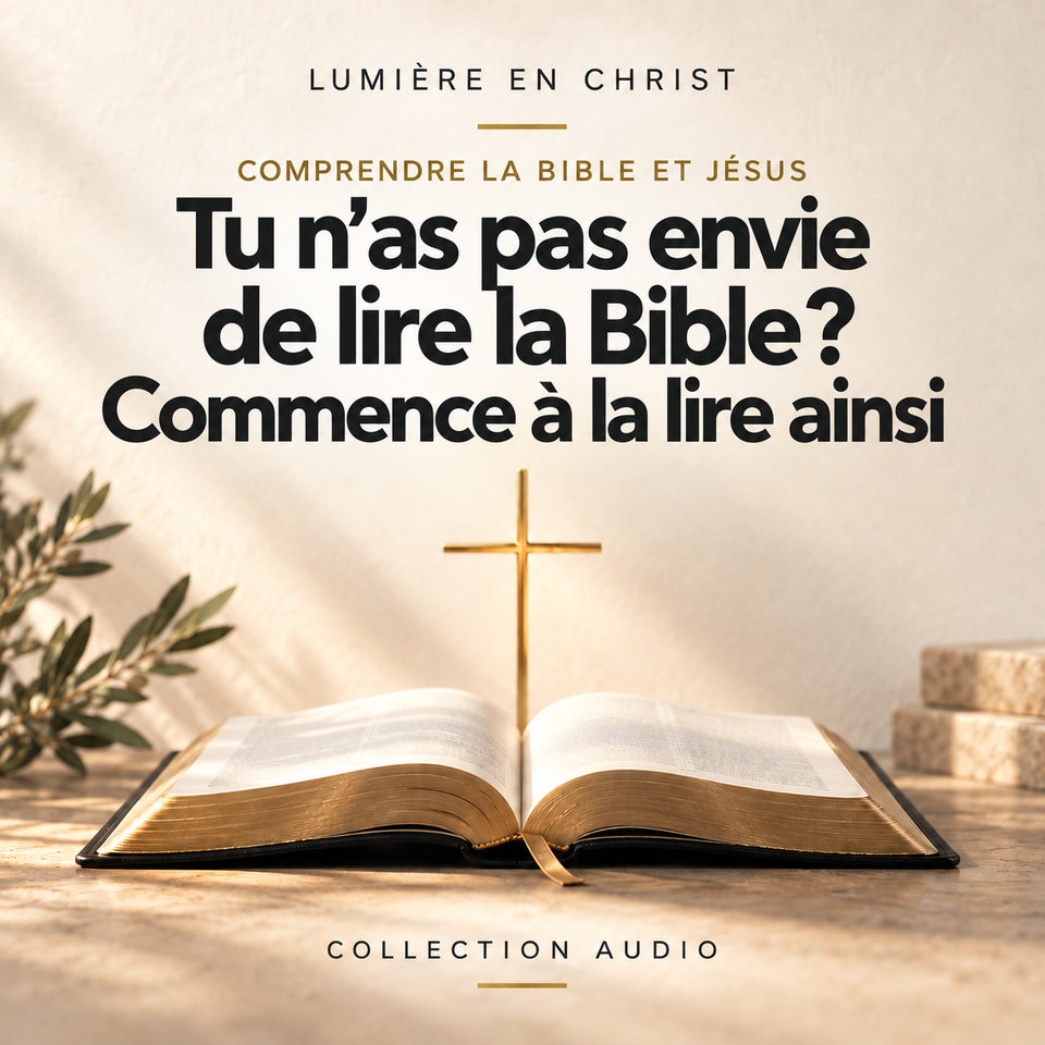 Tu n’as pas envie de lire la Bible ? Commence à la lire ainsi