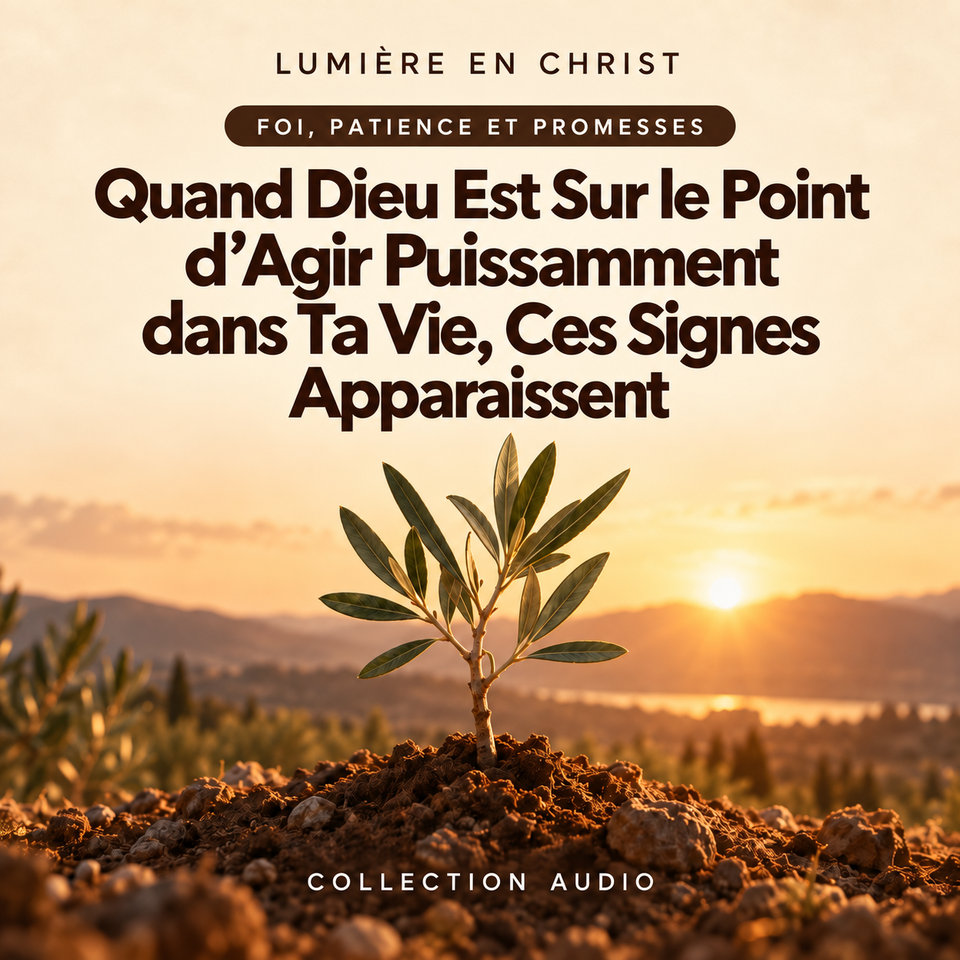 Quand Dieu Est Sur le Point d’Agir Puissamment dans Ta Vie, Ces Signes Apparaissent