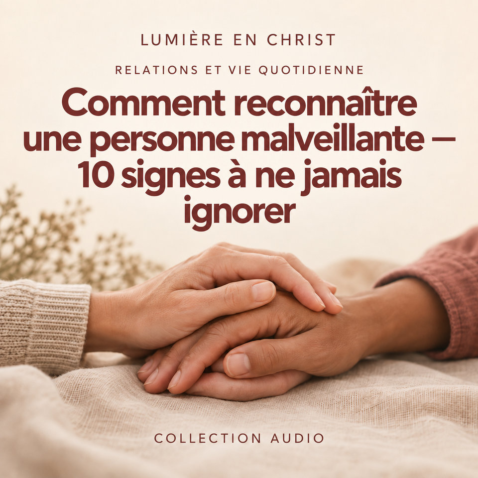 Comment reconnaître une personne malveillante — 10 signes à ne jamais ignorer