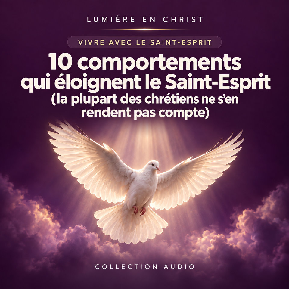 10 comportements qui éloignent le Saint-Esprit (la plupart des chrétiens ne s’en rendent pas compte)