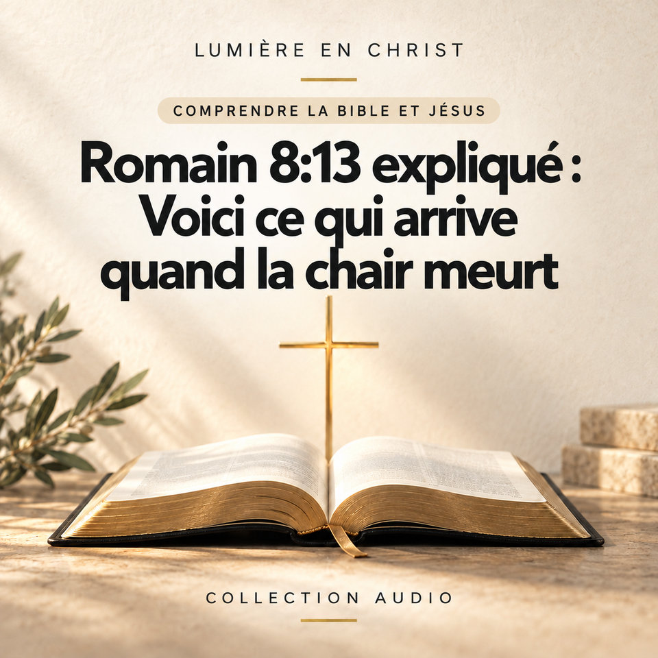 Romain 8:13 expliqué : Voici ce qui arrive quand la chair meurt