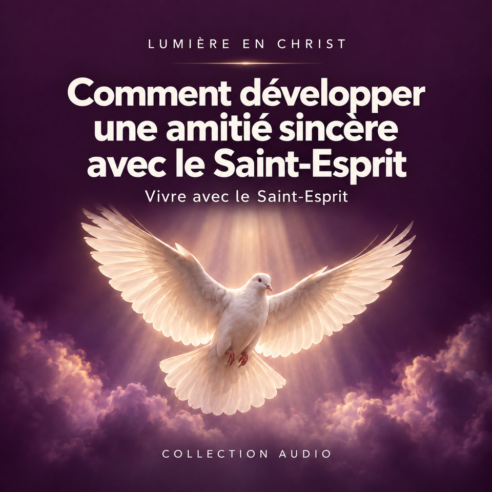 Comment développer une amitié sincère avec le Saint-Esprit