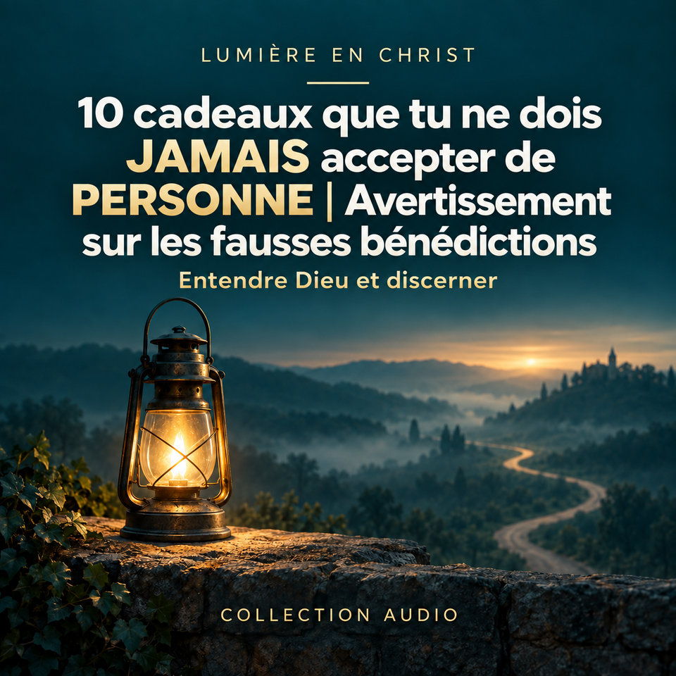 10 cadeaux que tu ne dois JAMAIS accepter de PERSONNE | Avertissement sur les fausses bénédictions