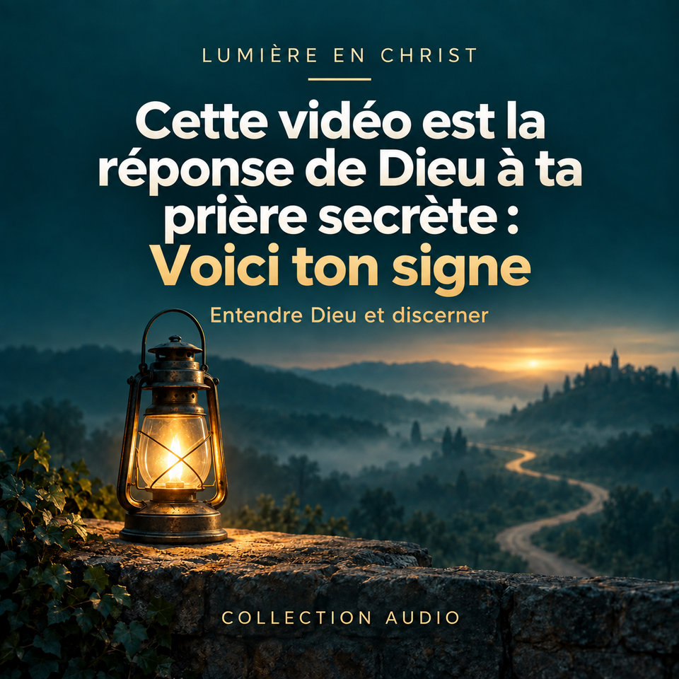 Cette vidéo est la réponse de Dieu à ta prière secrète : Voici ton signe