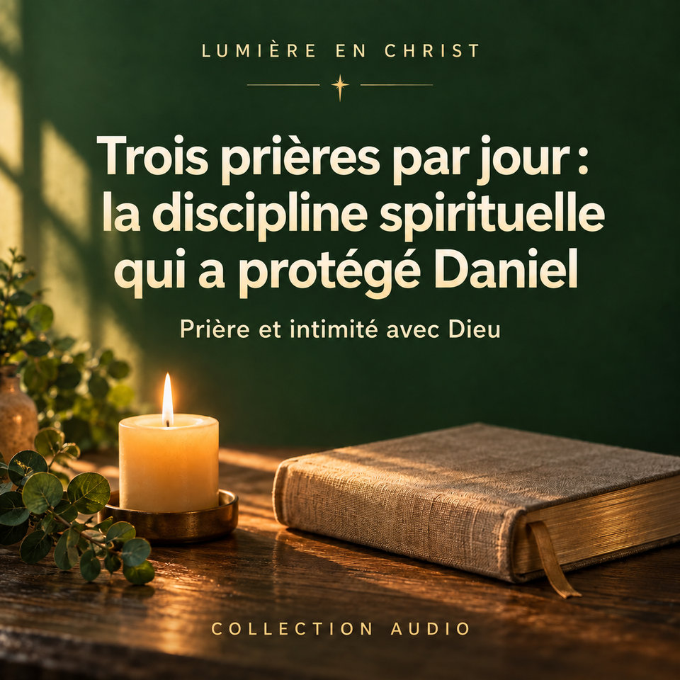 Trois prières par jour : la discipline spirituelle qui a protégé Daniel