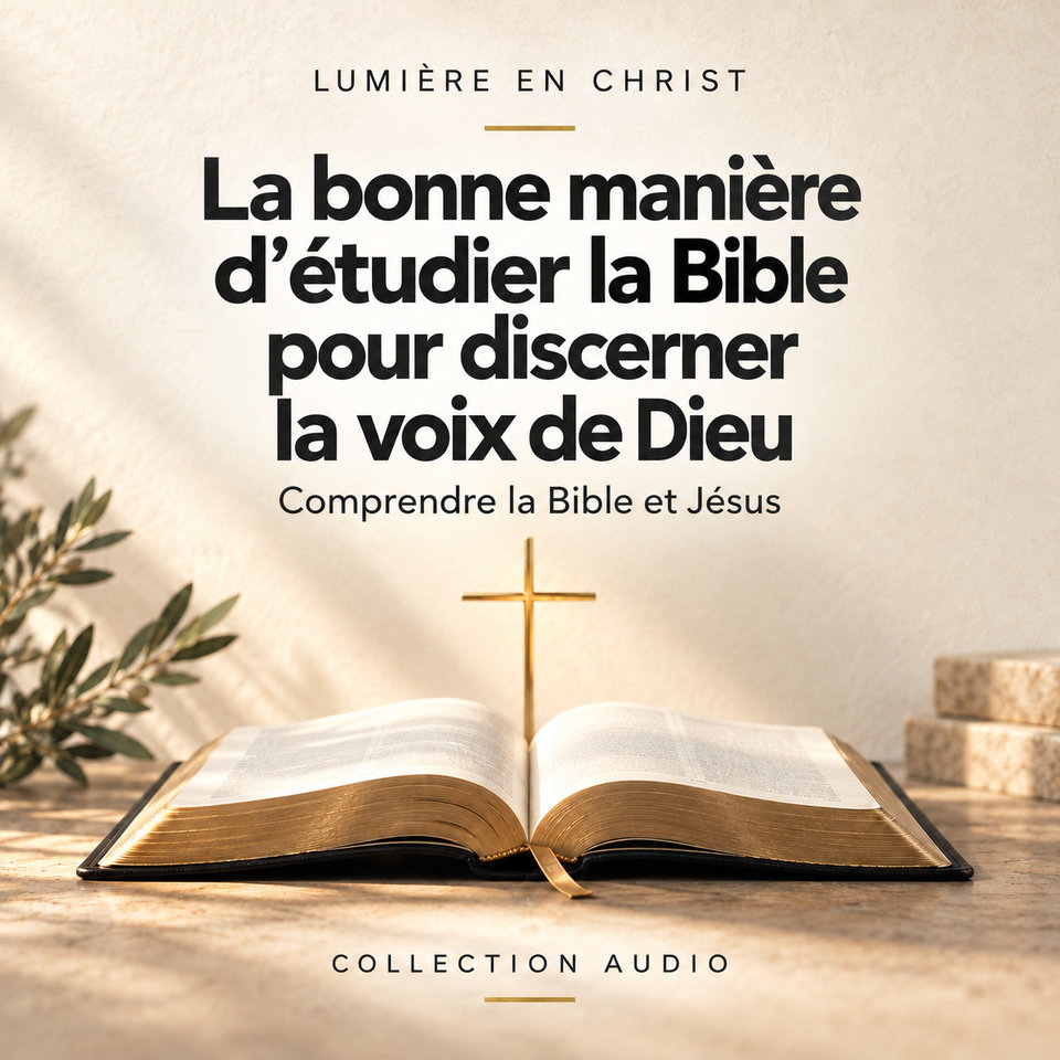 La bonne manière d’étudier la Bible pour discerner la voix de Dieu