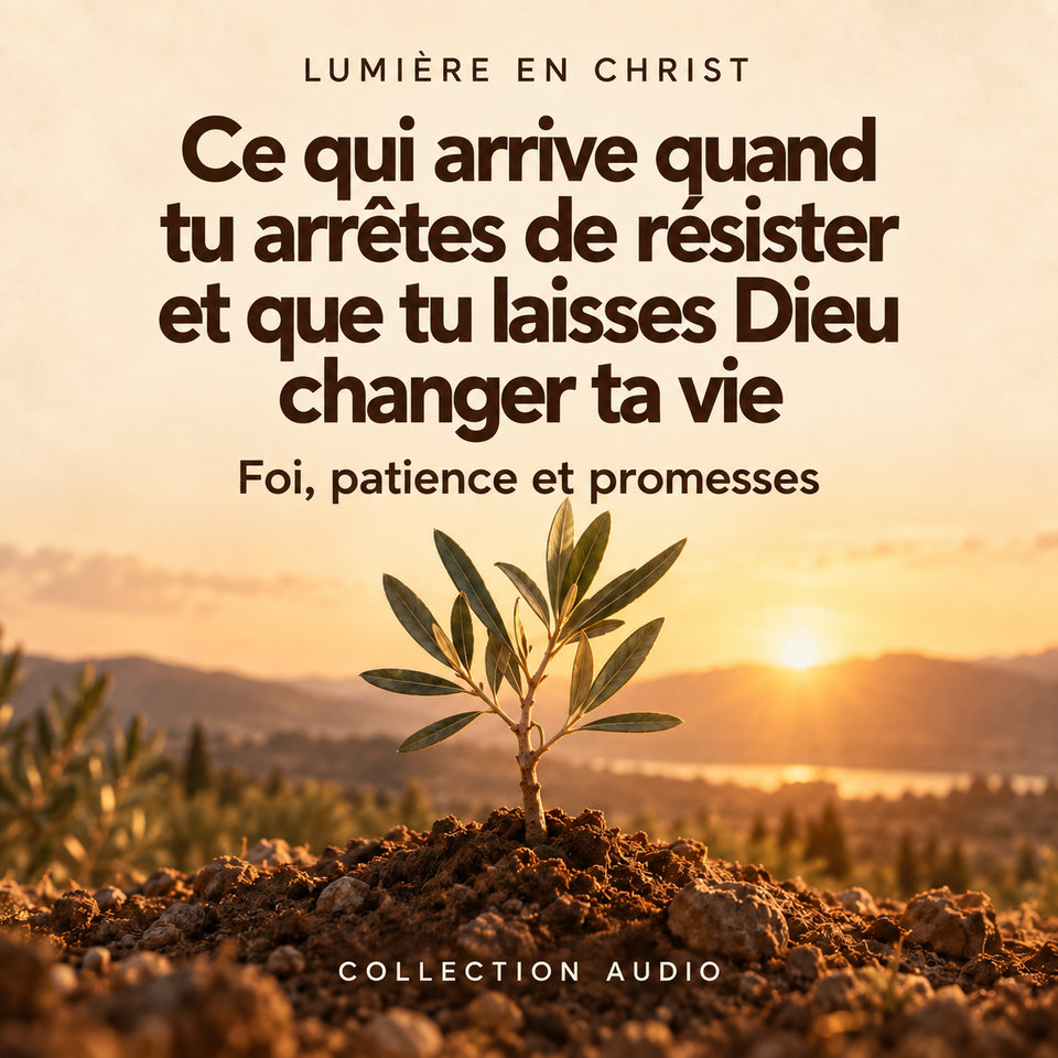 Ce qui arrive quand tu arrêtes de résister et que tu laisses Dieu changer ta vie