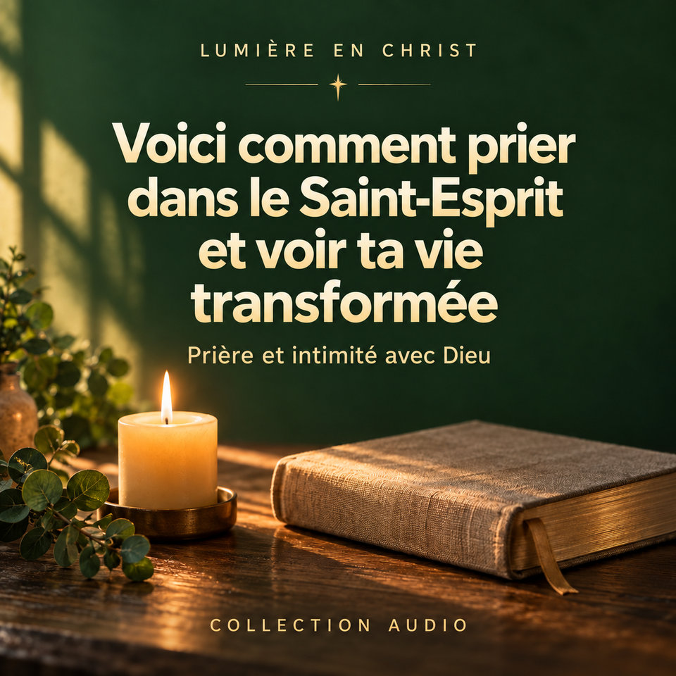 Voici comment prier dans le Saint-Esprit et voir ta vie transformée