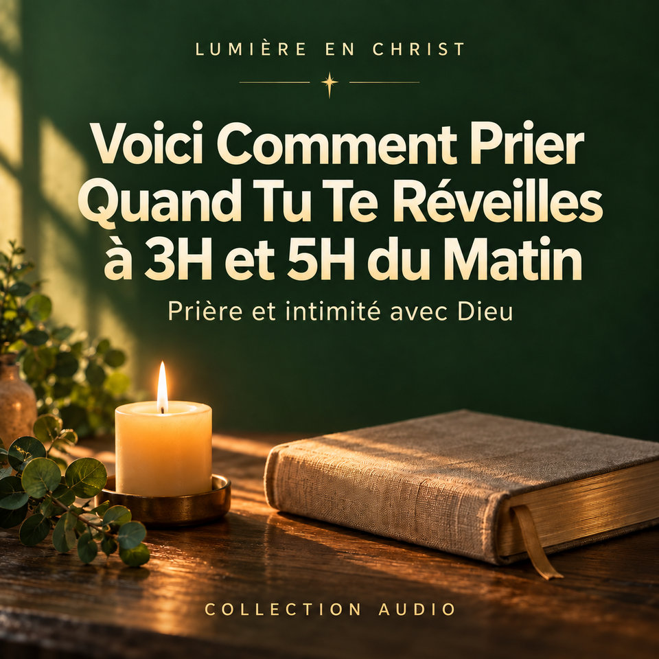 Voici Comment Prier Quand Tu Te Réveilles à 3H et 5H du Matin