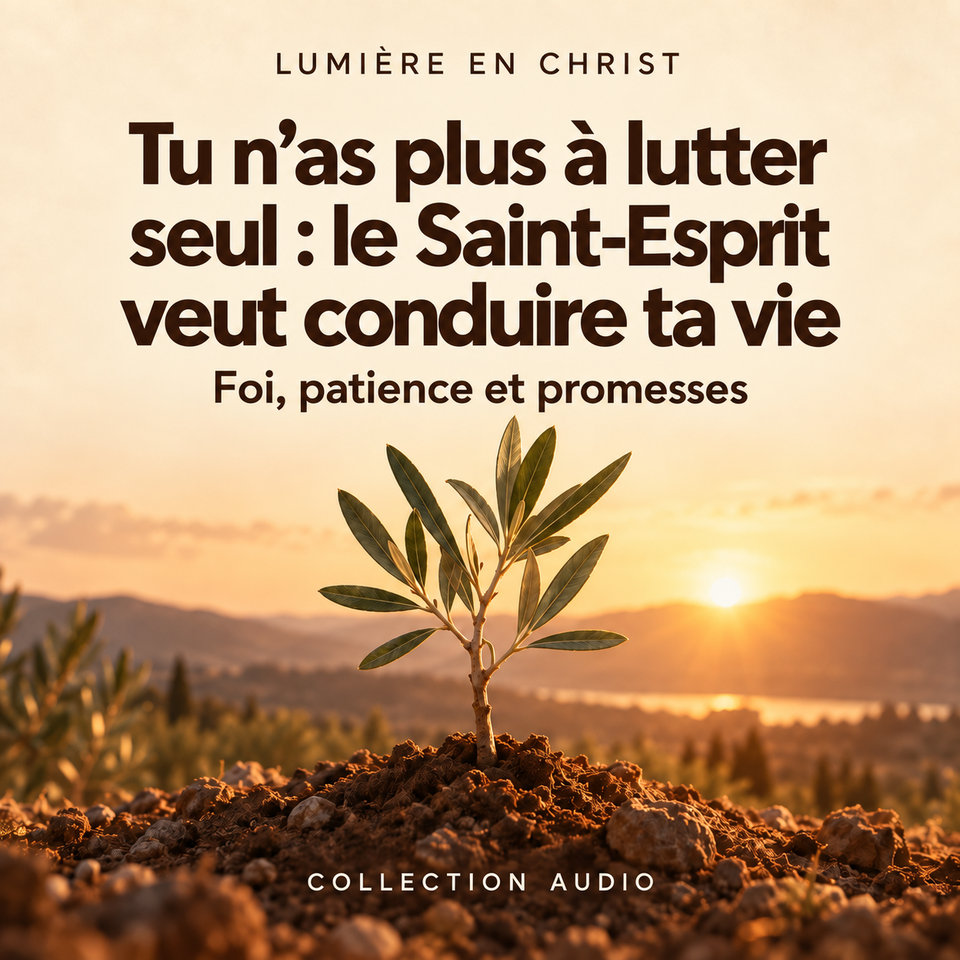 Tu n’as plus à lutter seul : le Saint-Esprit veut conduire ta vie