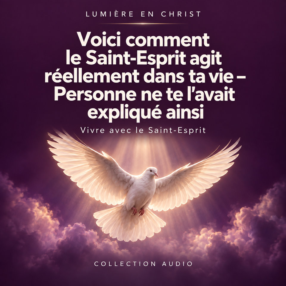 Voici comment le Saint-Esprit agit réellement dans ta vie – Personne ne te l’avait expliqué ainsi