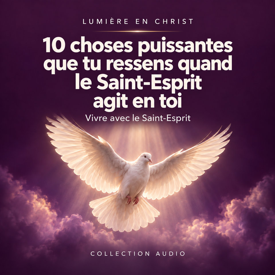 10 choses puissantes que tu ressens quand le Saint-Esprit agit en toi