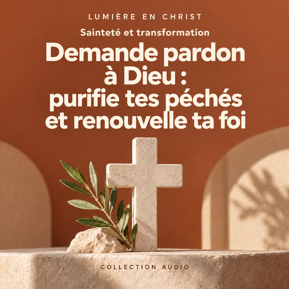Demande pardon à Dieu : purifie tes péchés et renouvelle ta foi