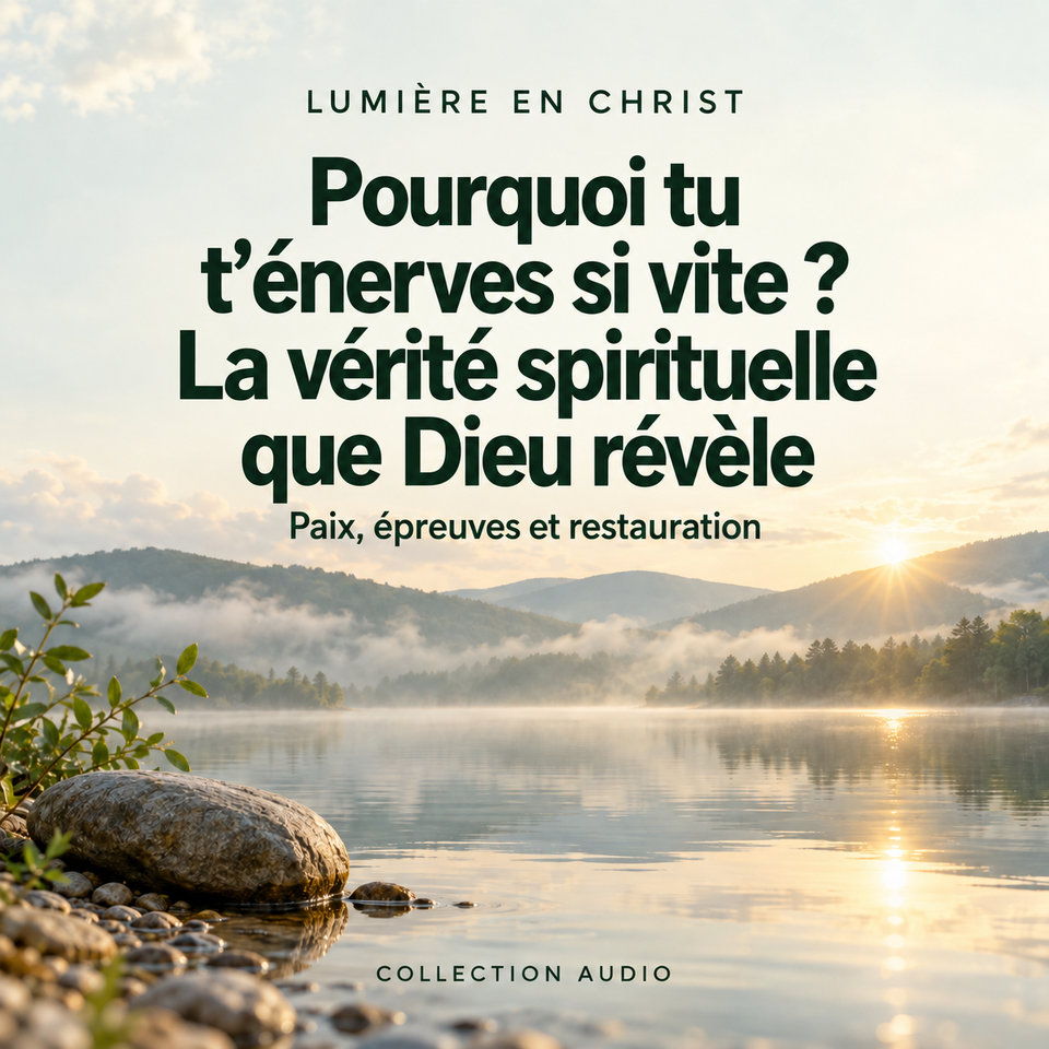 Pourquoi tu t’énerves si vite ? La vérité spirituelle que Dieu révèle