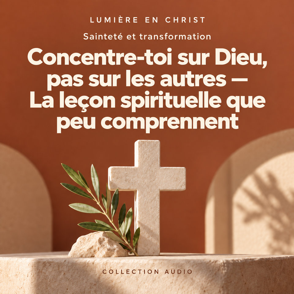 Concentre-toi sur Dieu, pas sur les autres — La leçon spirituelle que peu comprennent