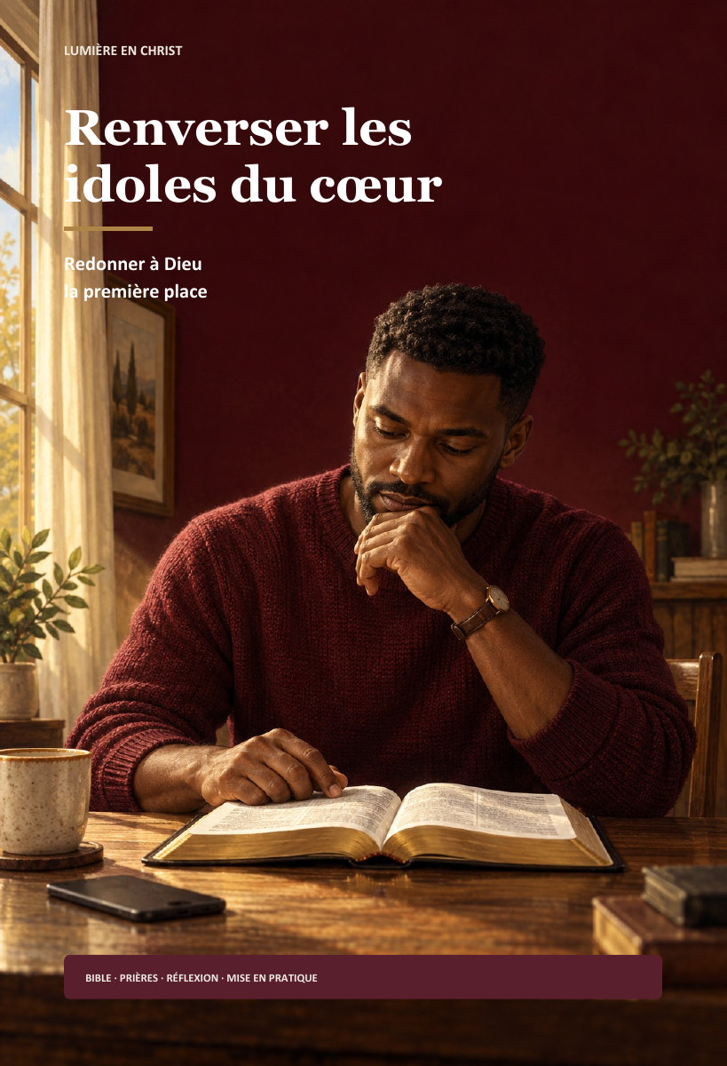Renverser les idoles du cœur : redonner à Dieu la première place