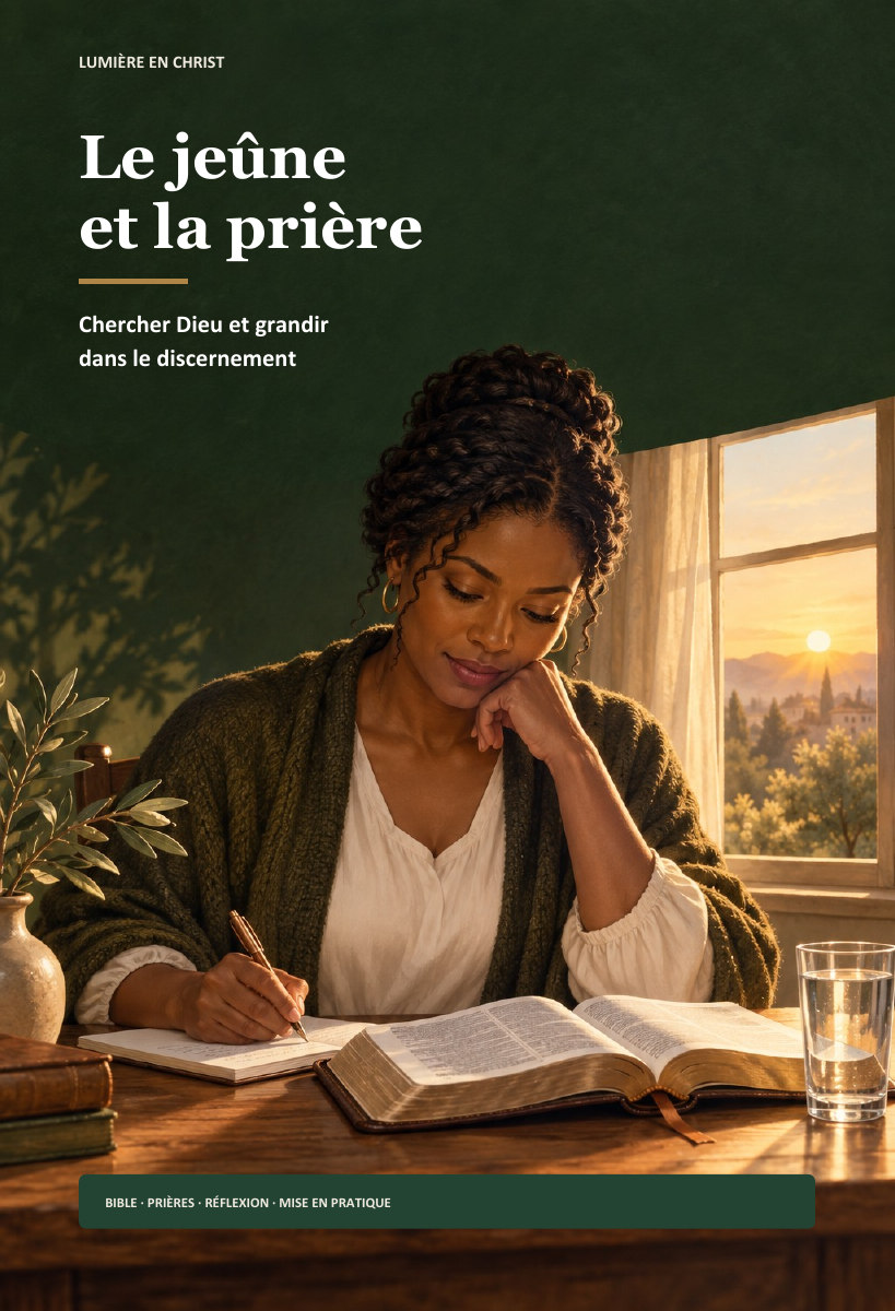 Le jeûne et la prière : chercher Dieu et grandir dans le discernement